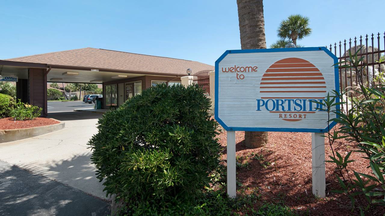 Portside Resort Sign Portside Resort Sign