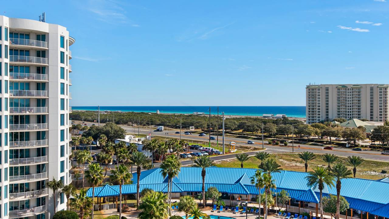Palms of Destin 2813 Balcony View Palms of Destin 2813 Balcony View