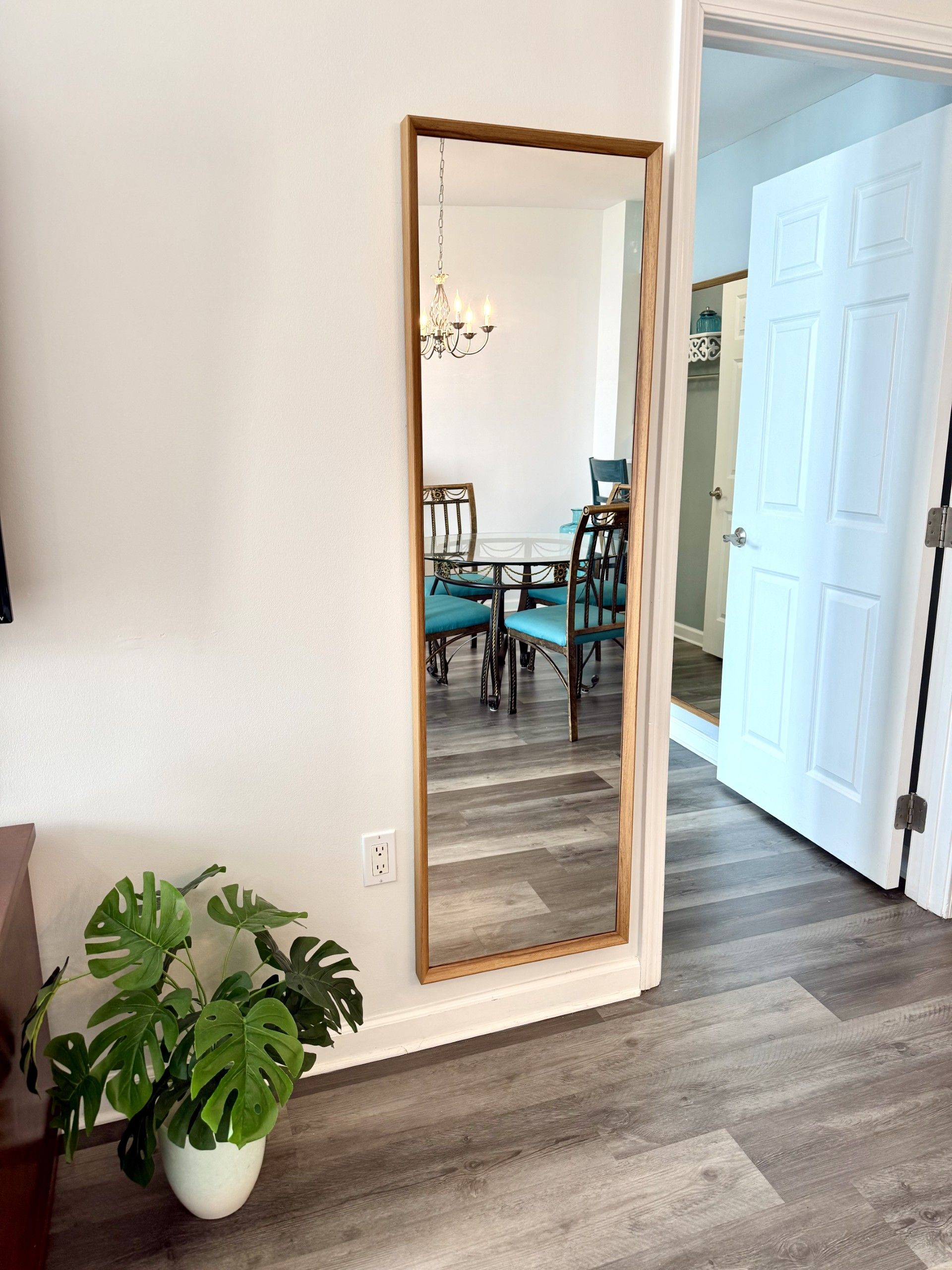 New furniture in the living area