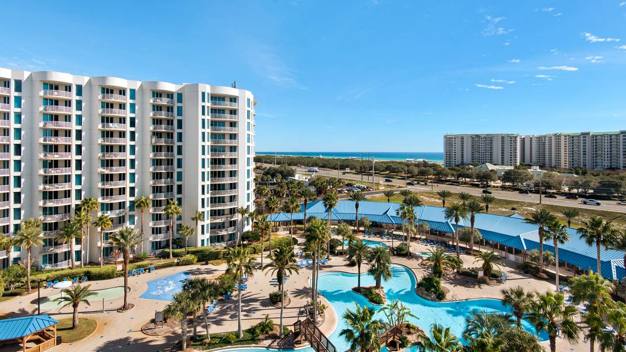 Palms of Destin 2813 Balcony Views Palms of Destin 2813 Balcony Views