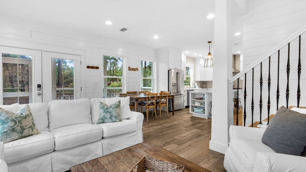 Best of Both Worlds - Living Area into Dining Best of Both Worlds - Living Area into Dining