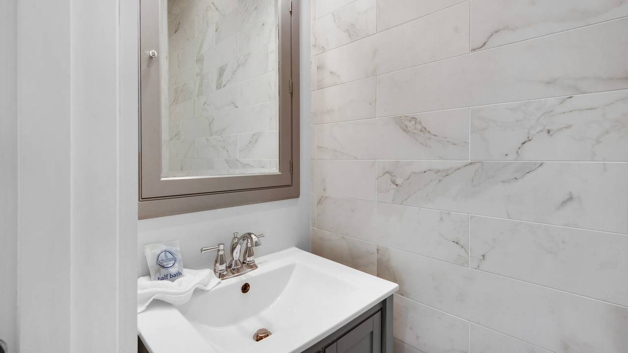 Best of Both Worlds - 3rd Floor Half Bathroom Best of Both Worlds - 3rd Floor Half Bathroom