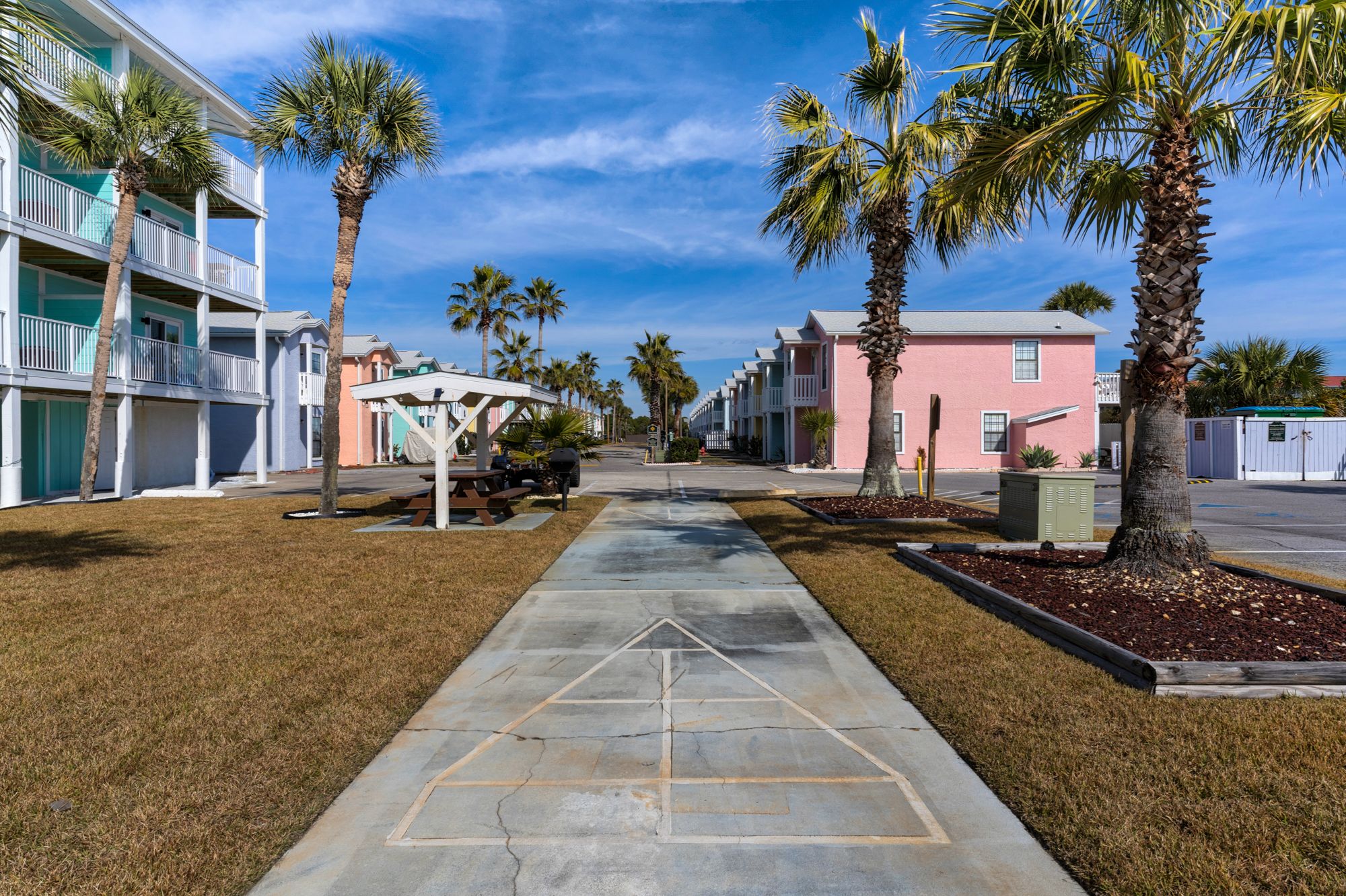Sand Castle West Shuffleboard Court