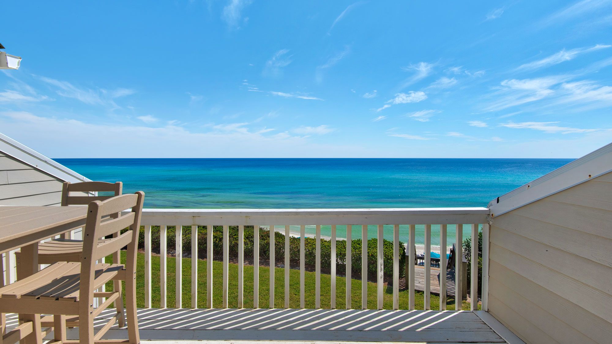 Seashadows Townhomes 4 - Balcony w/ Gulf views