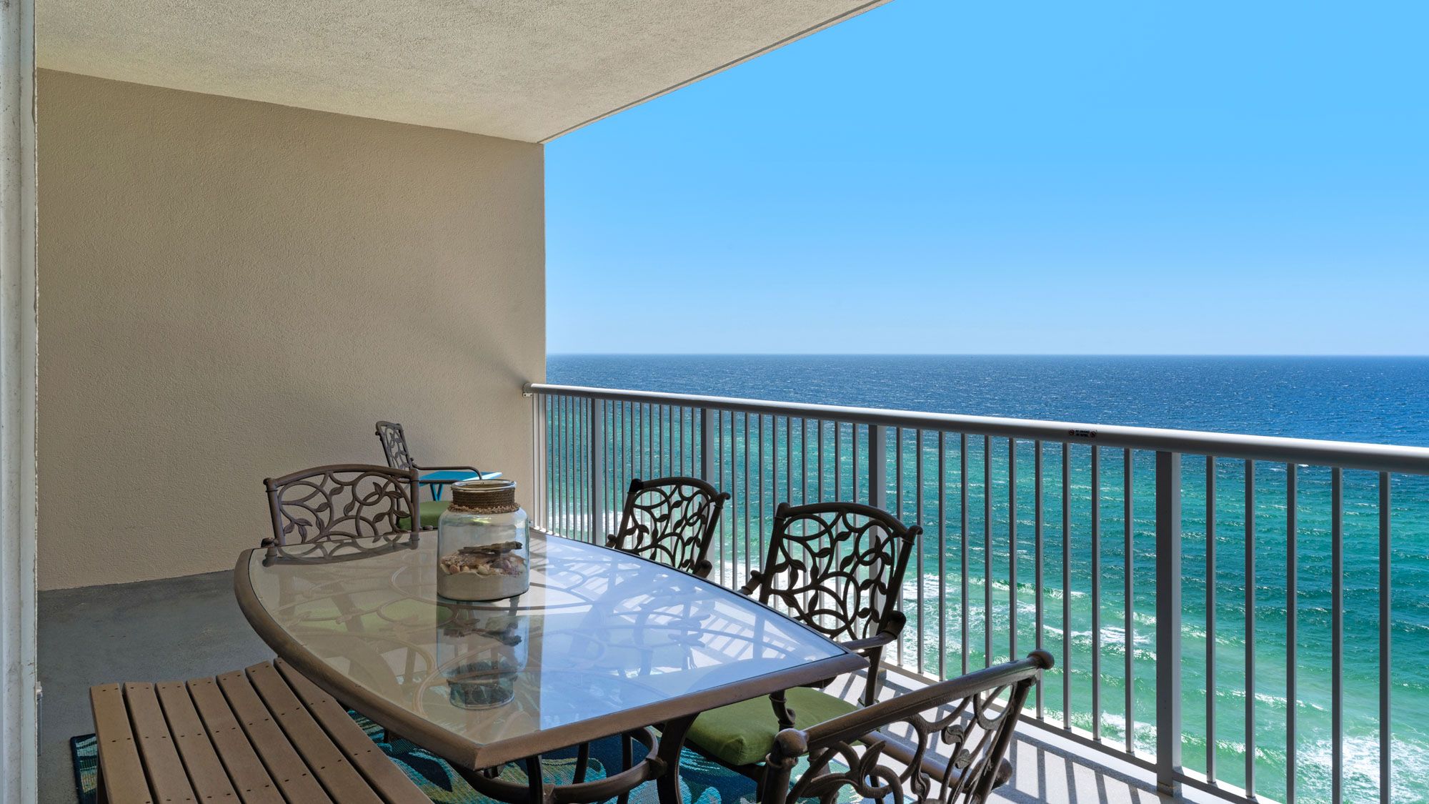 Palazzo 806 Balcony with gulf views