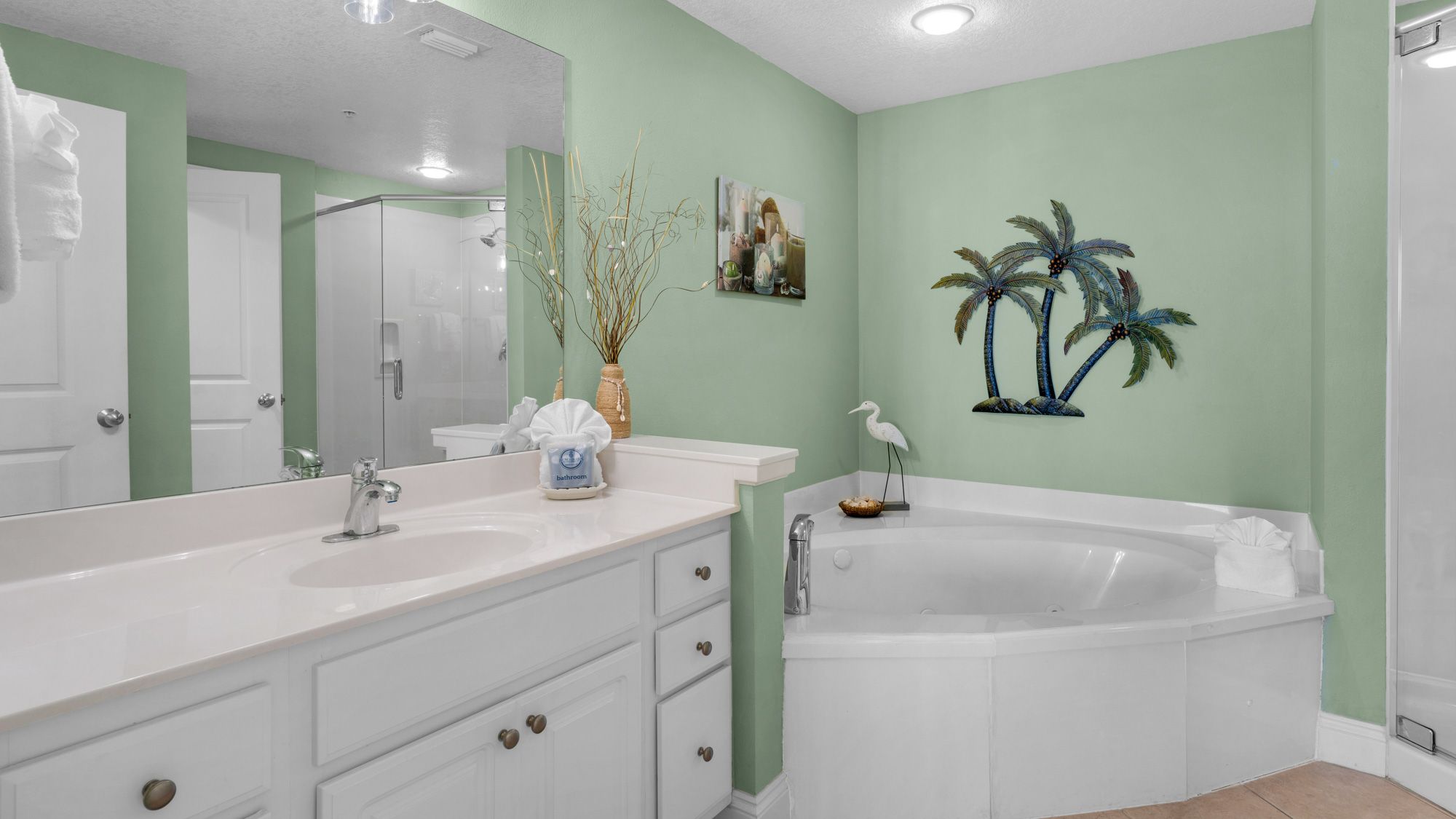 Palazzo 806 Master Bathroom with Jetted Tub