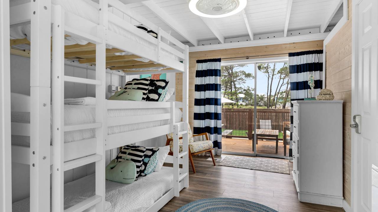 Coastal Charm: Hallway Tri-Bunk Coastal Charm: Hallway Tri-Bunk