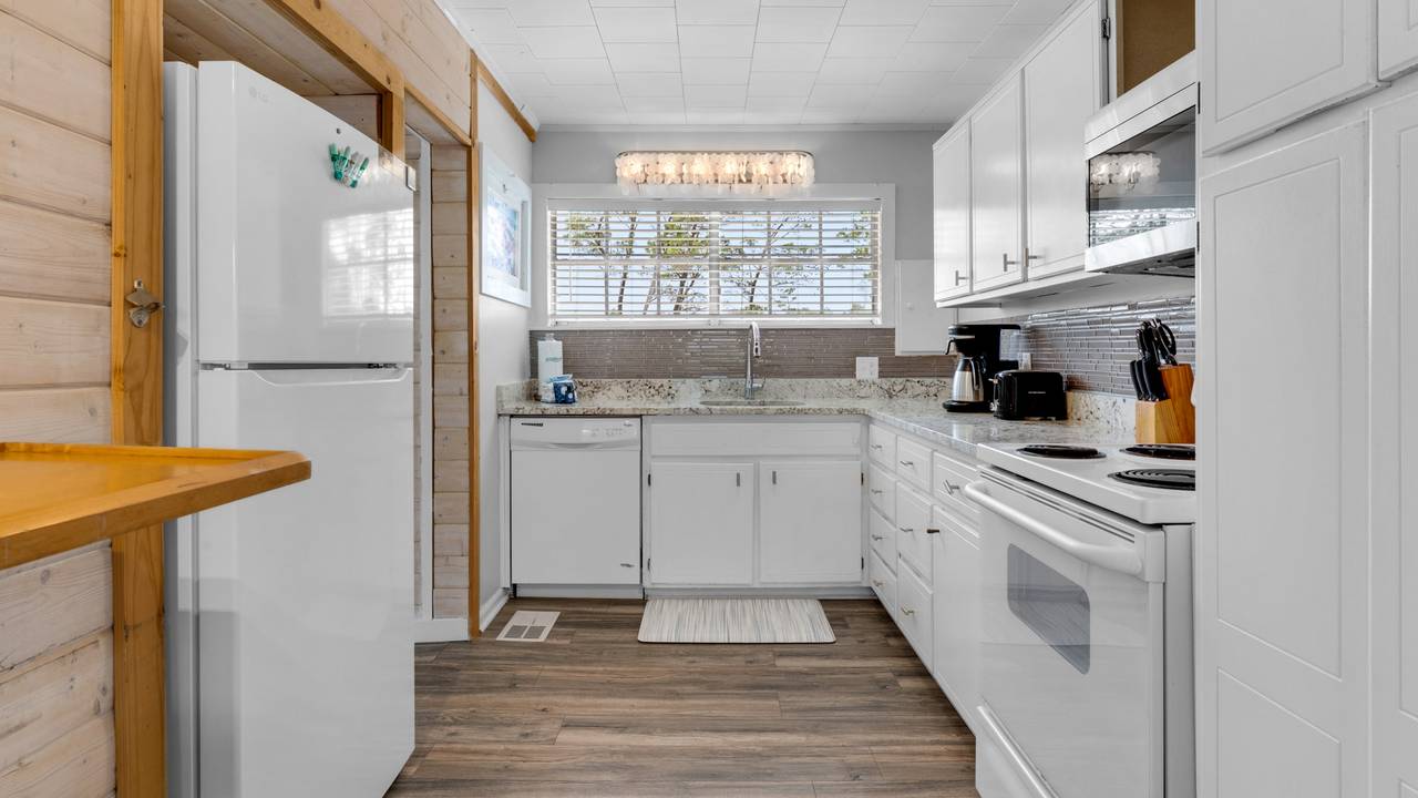 Coastal Charm: Kitchen area Coastal Charm: Kitchen area