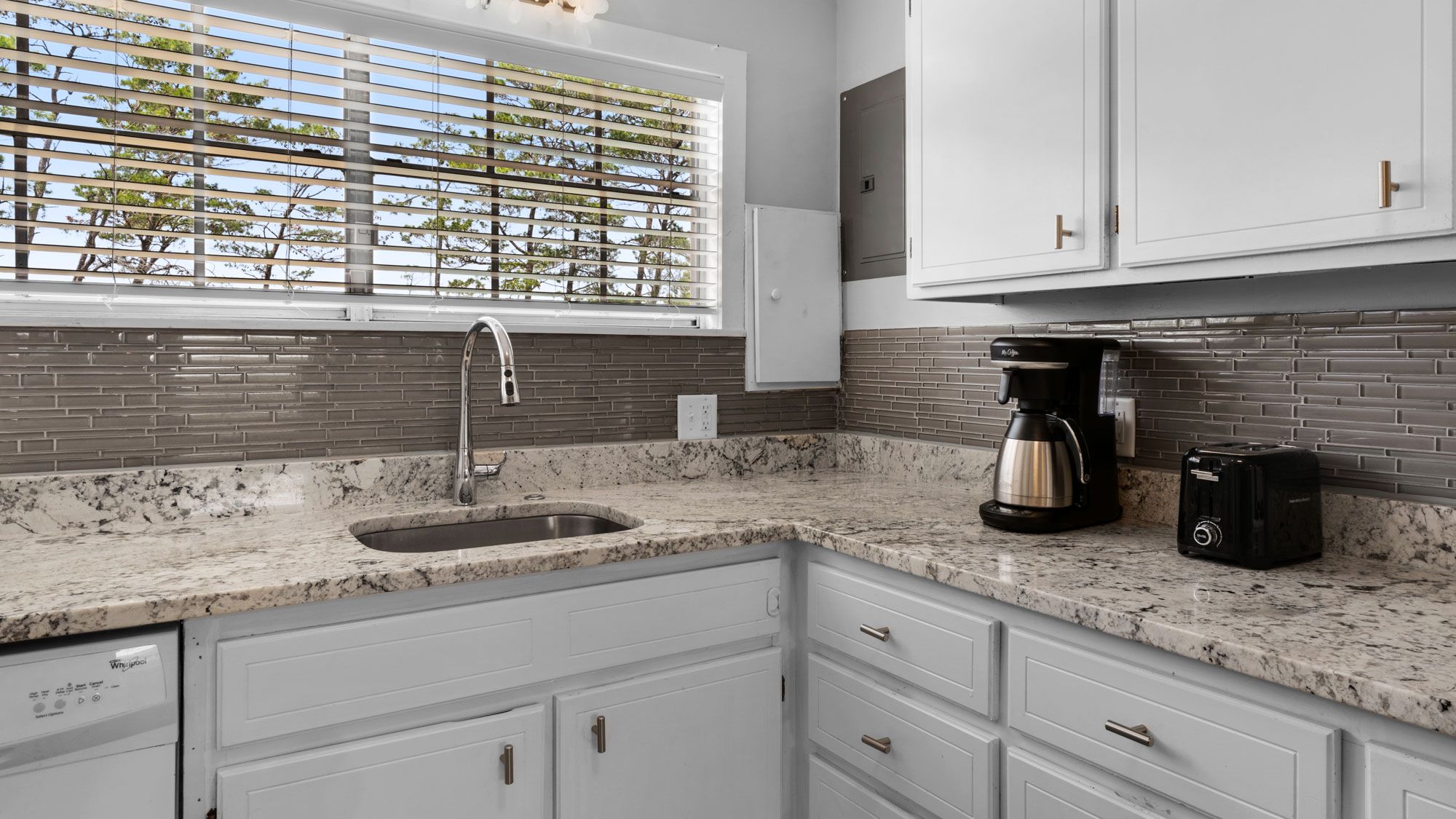Coastal Charm: Kitchen area