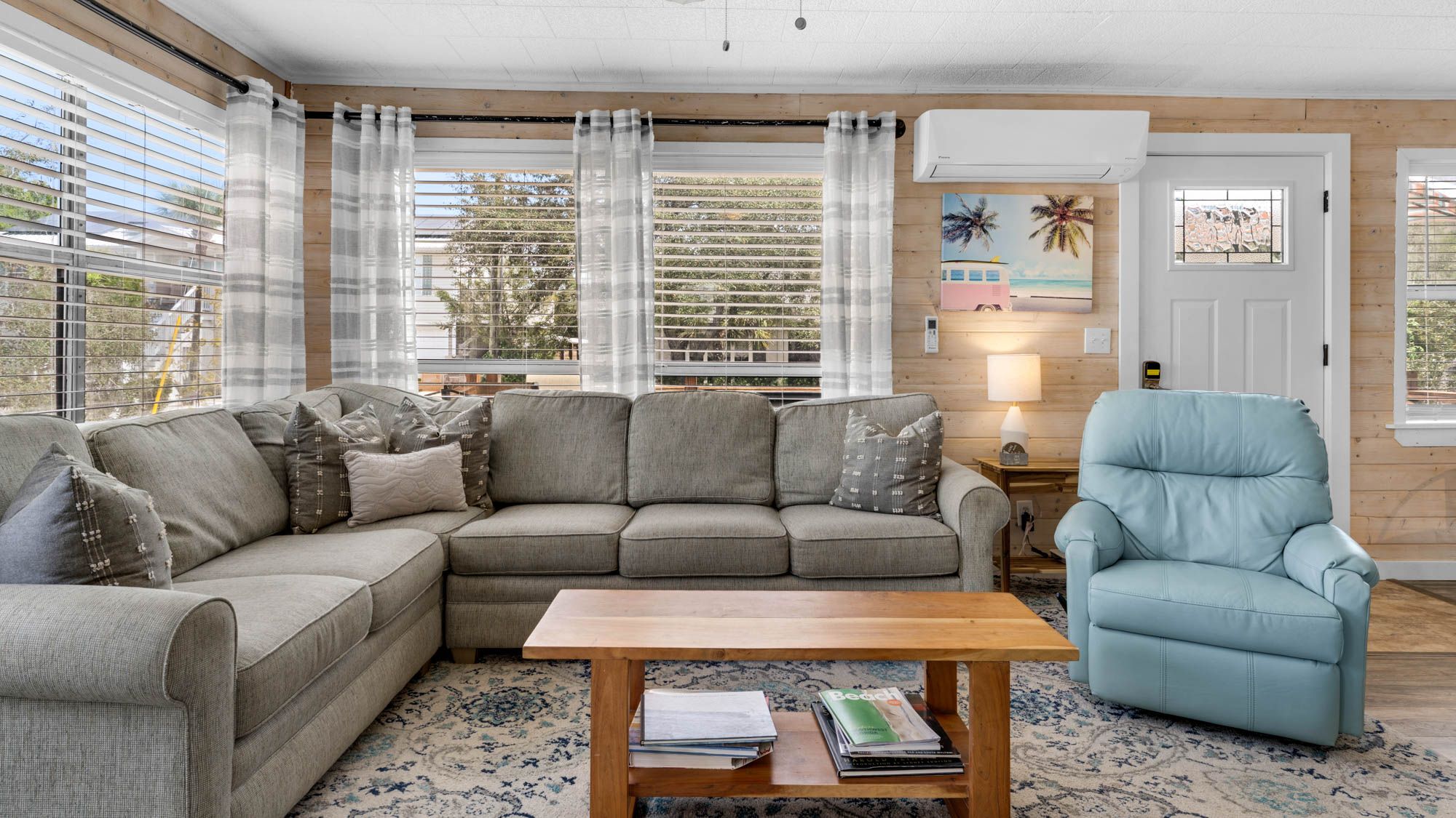 Coastal Charm: Living area