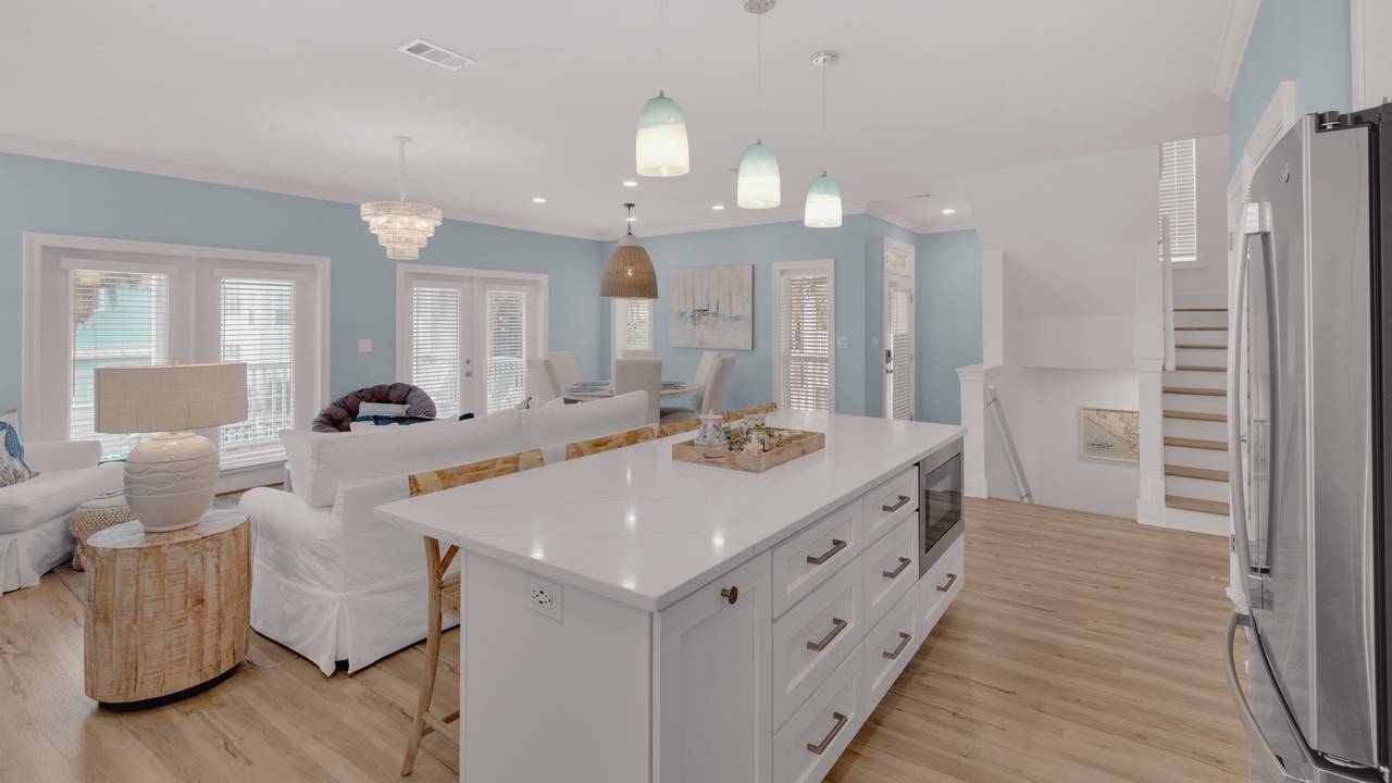 Just Add Salt - kitchen into Living area Just Add Salt - kitchen into Living area