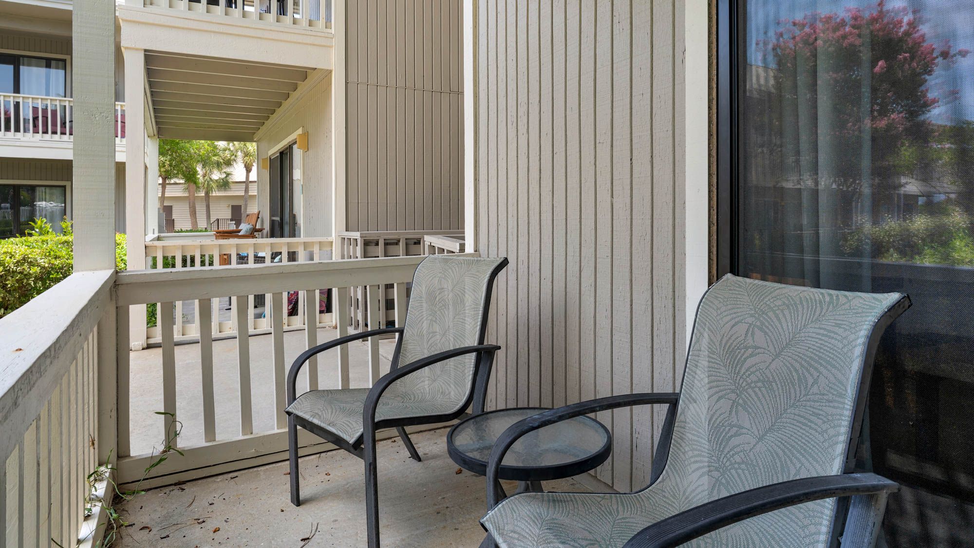 Beachwood Villas 1C - Balcony