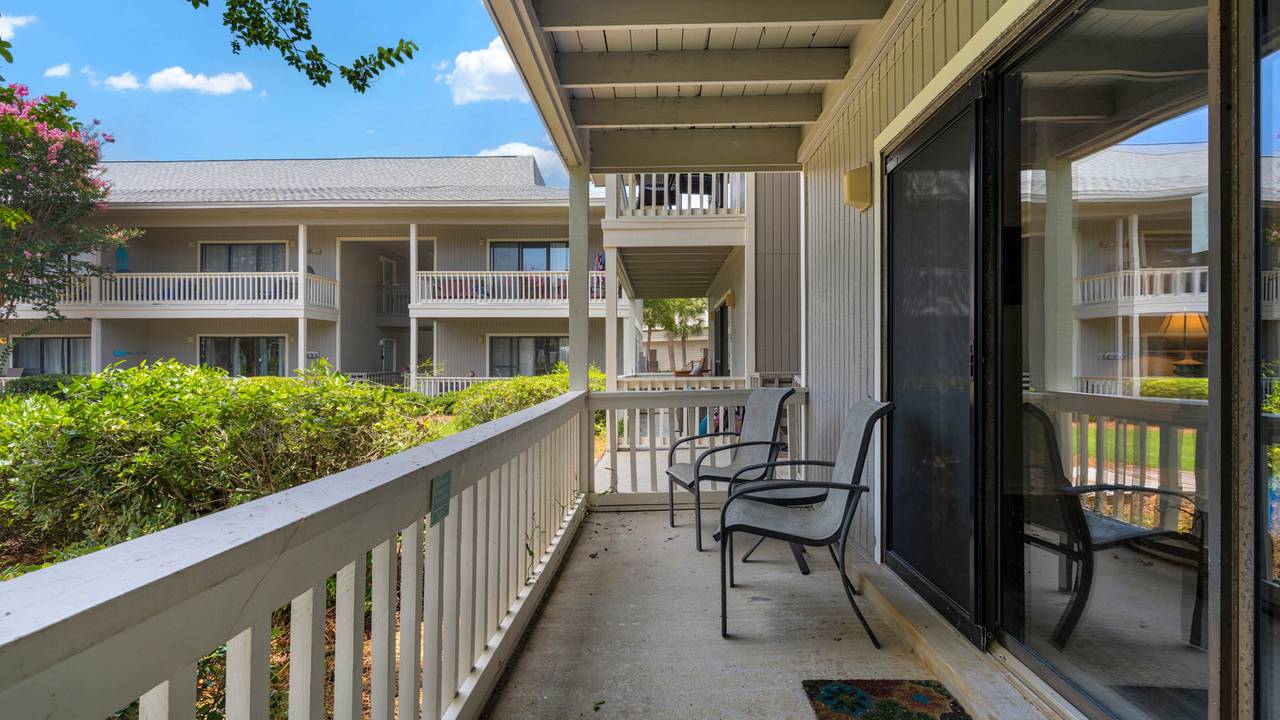 Beachwood Villas 1C - Balcony Beachwood Villas 1C - Balcony