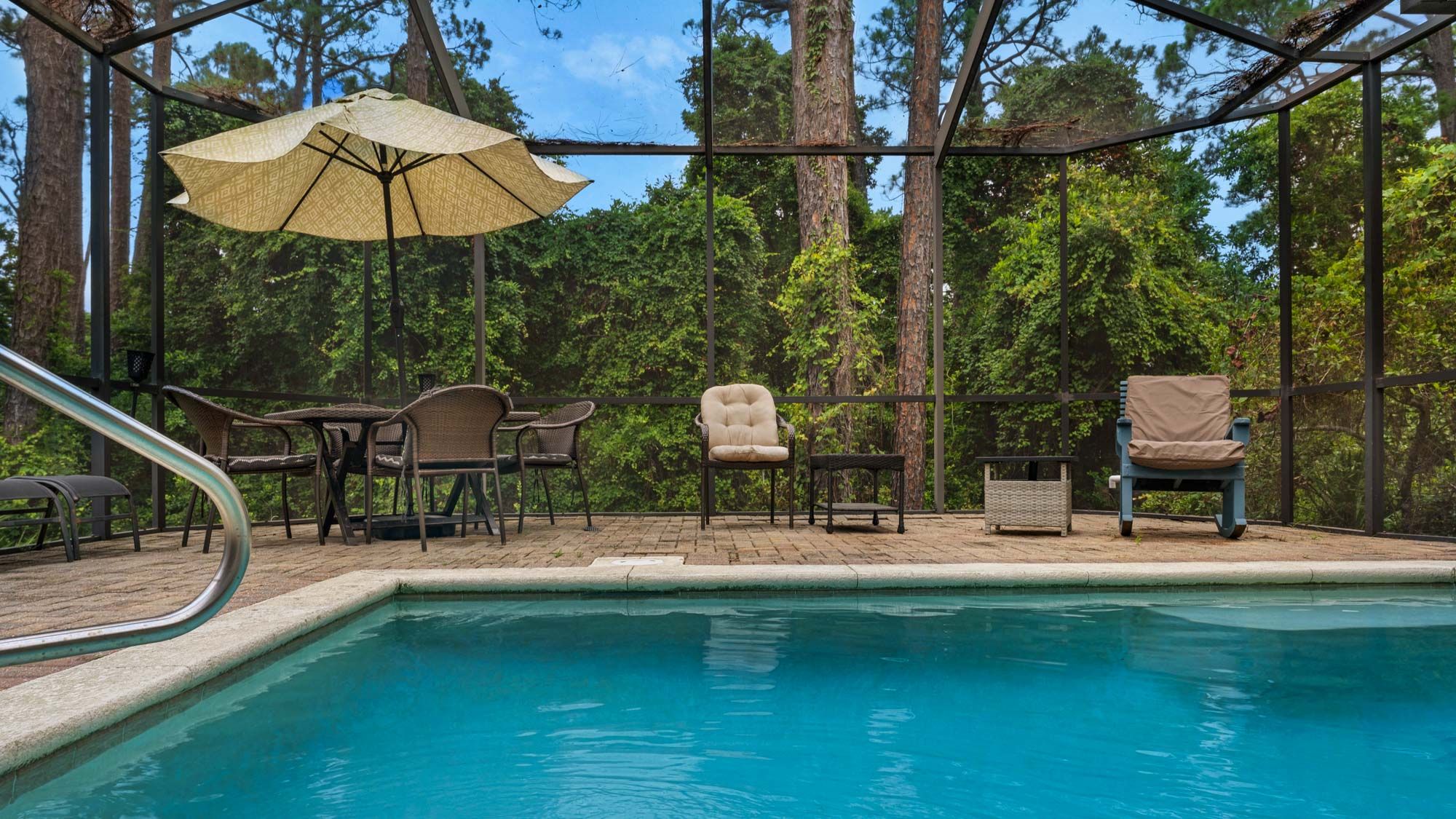 Screened-in Private Heated Pool