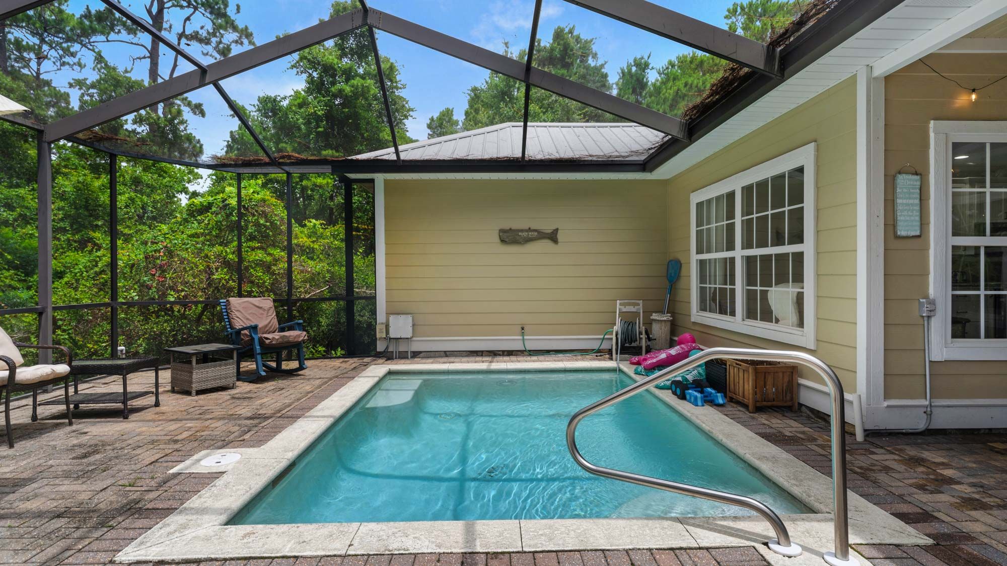 Screened-in Private Heated Pool