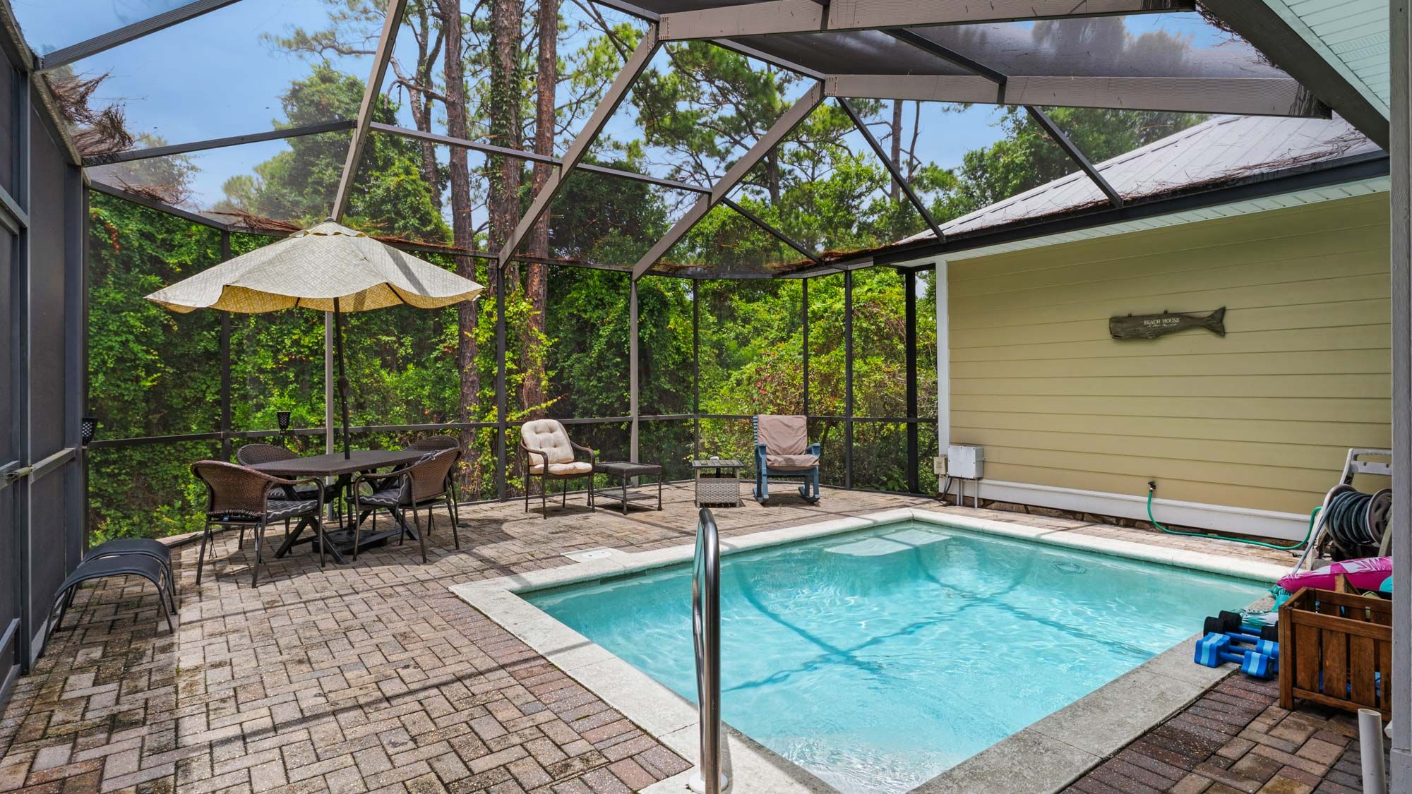 Screened-in Private Heated Pool