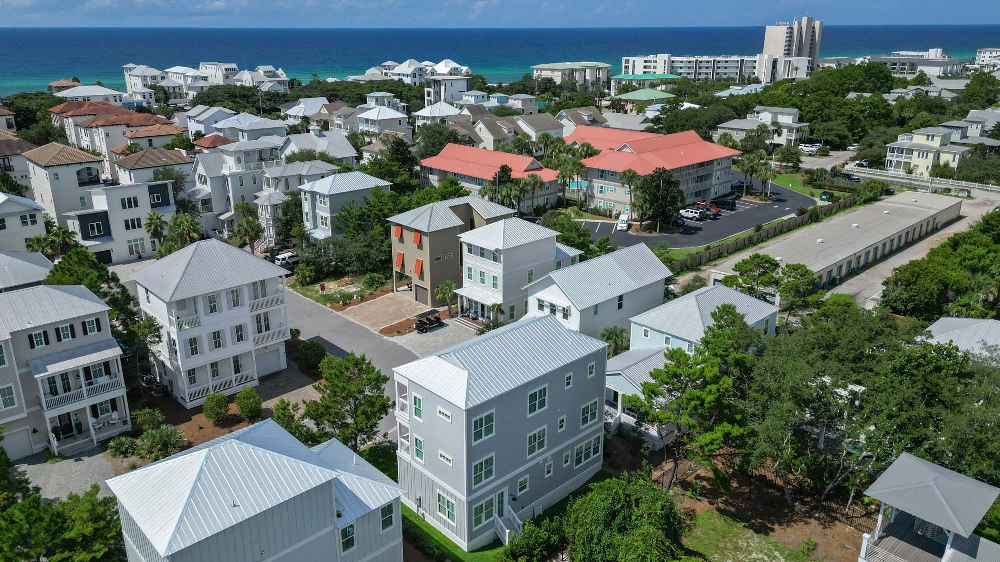 Sunset on Sawgrass - Drone Shot