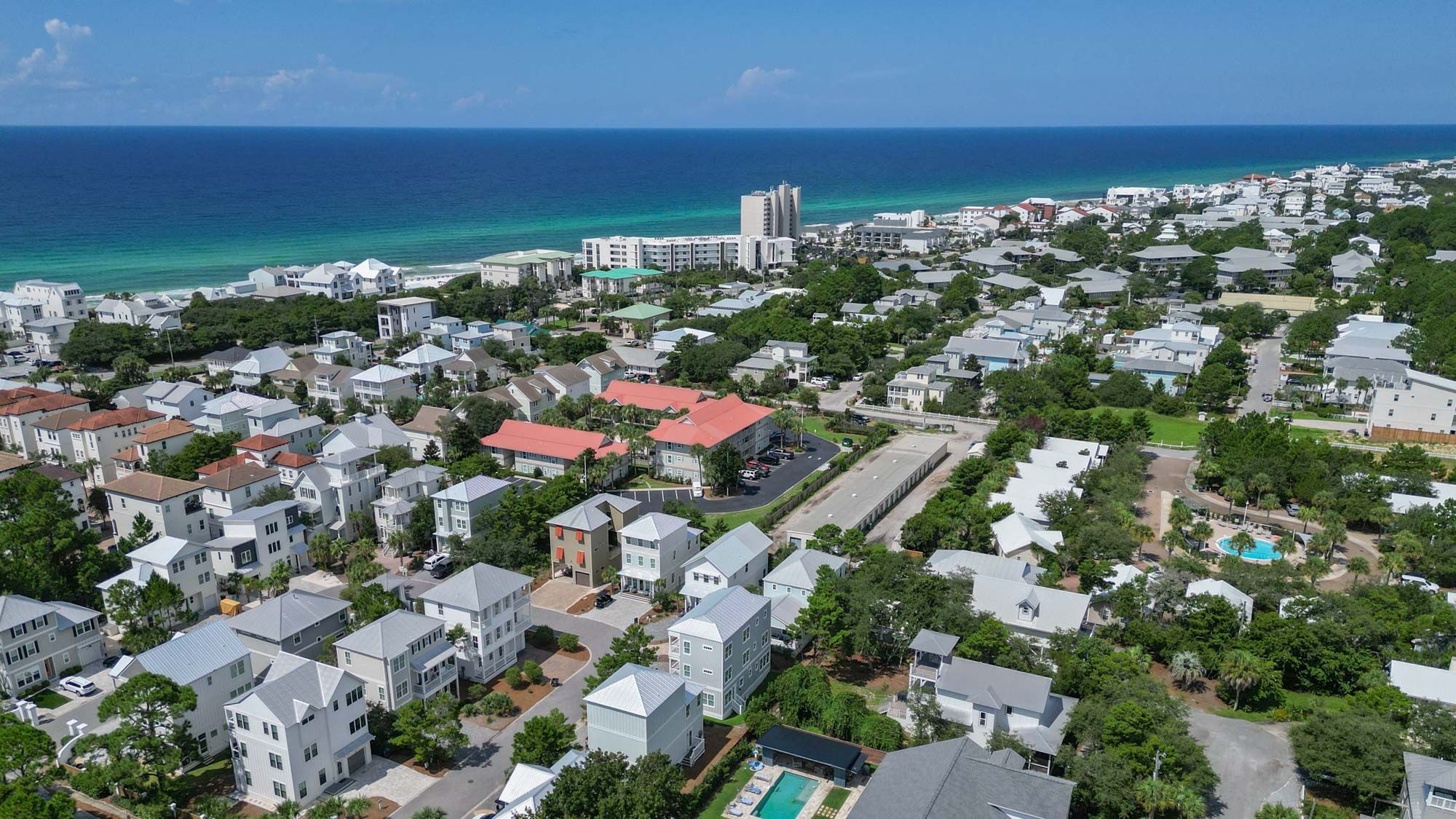 Sunset on Sawgrass - Drone Shot
