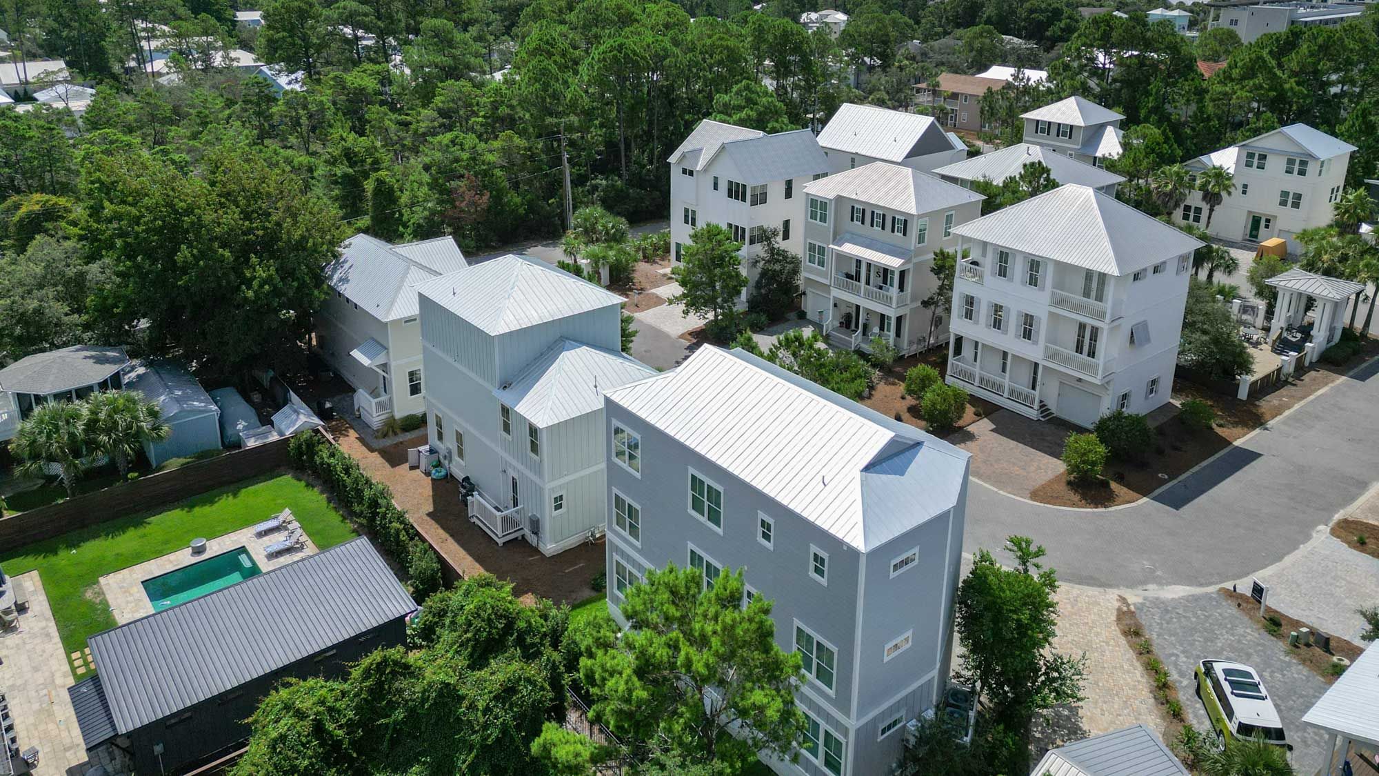 Sunset on Sawgrass - Drone Shot