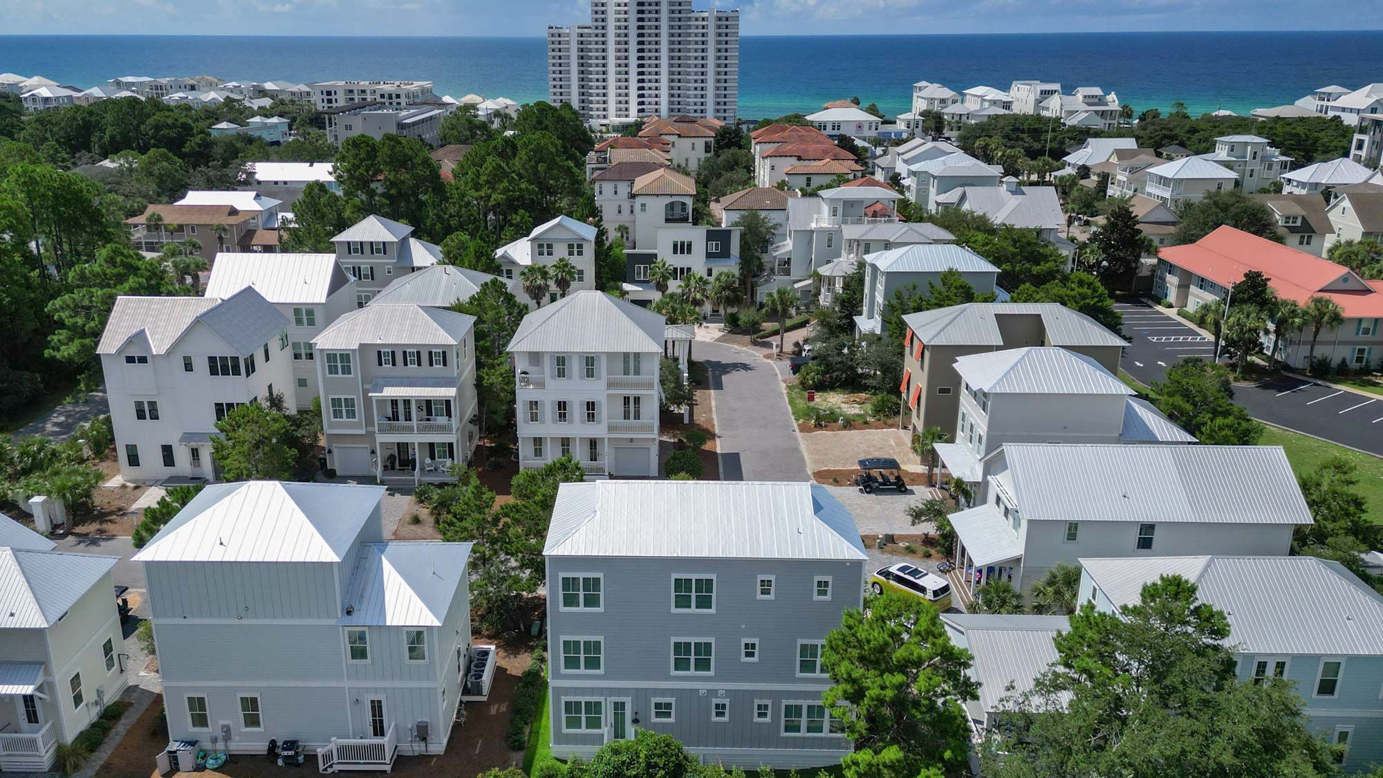 Sunset on Sawgrass - Drone Shot