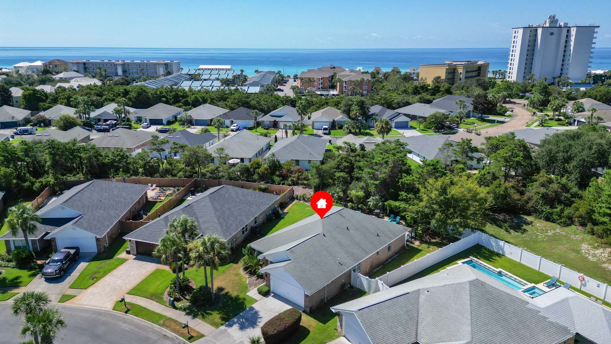 Sweet Retreat - Aerial Shot