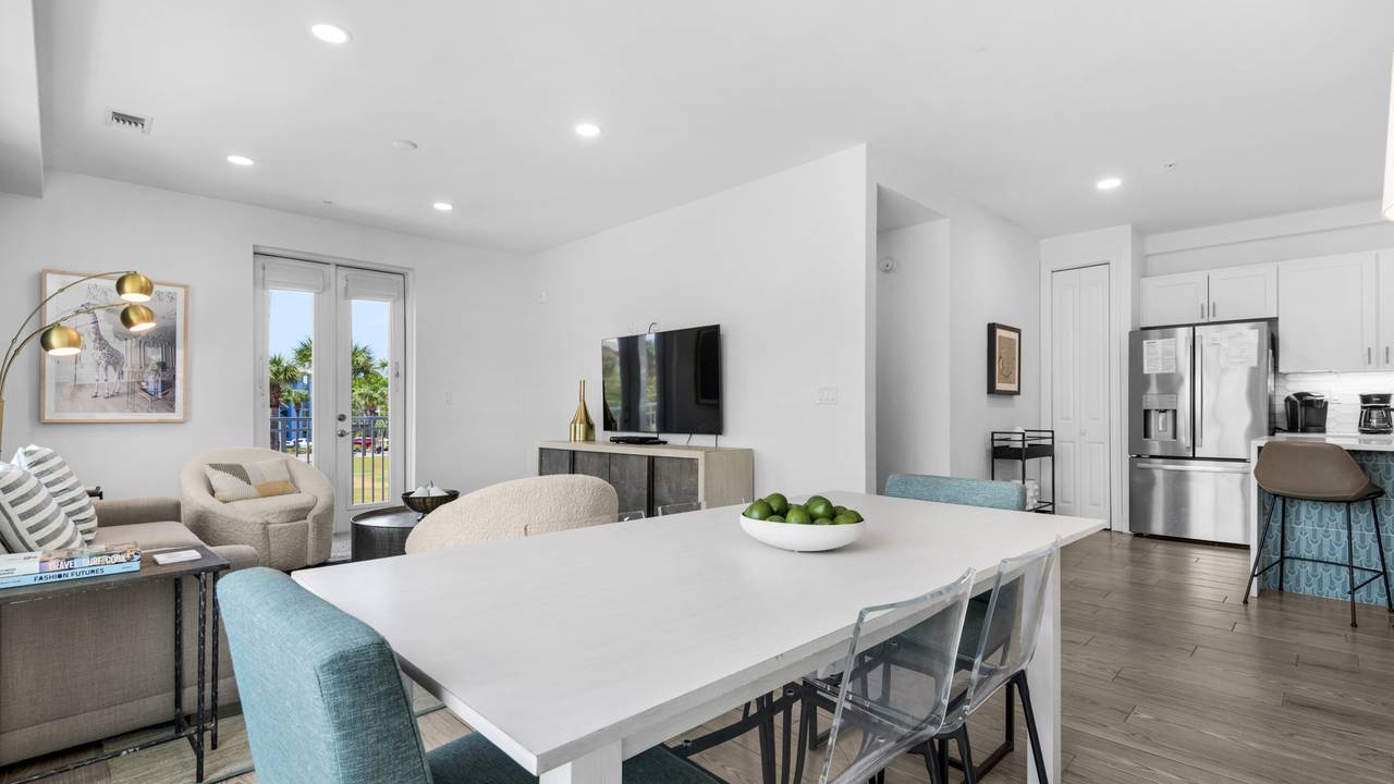 GPR101 Sugar Sands 30A - Dining into living area GPR101 Sugar Sands 30A - Dining into living area