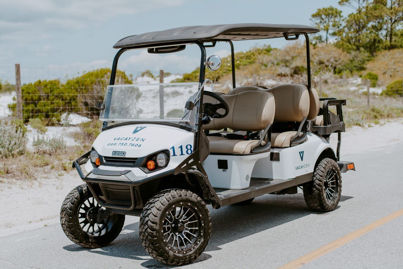 Complimentary Six-Seater Golf Cart 