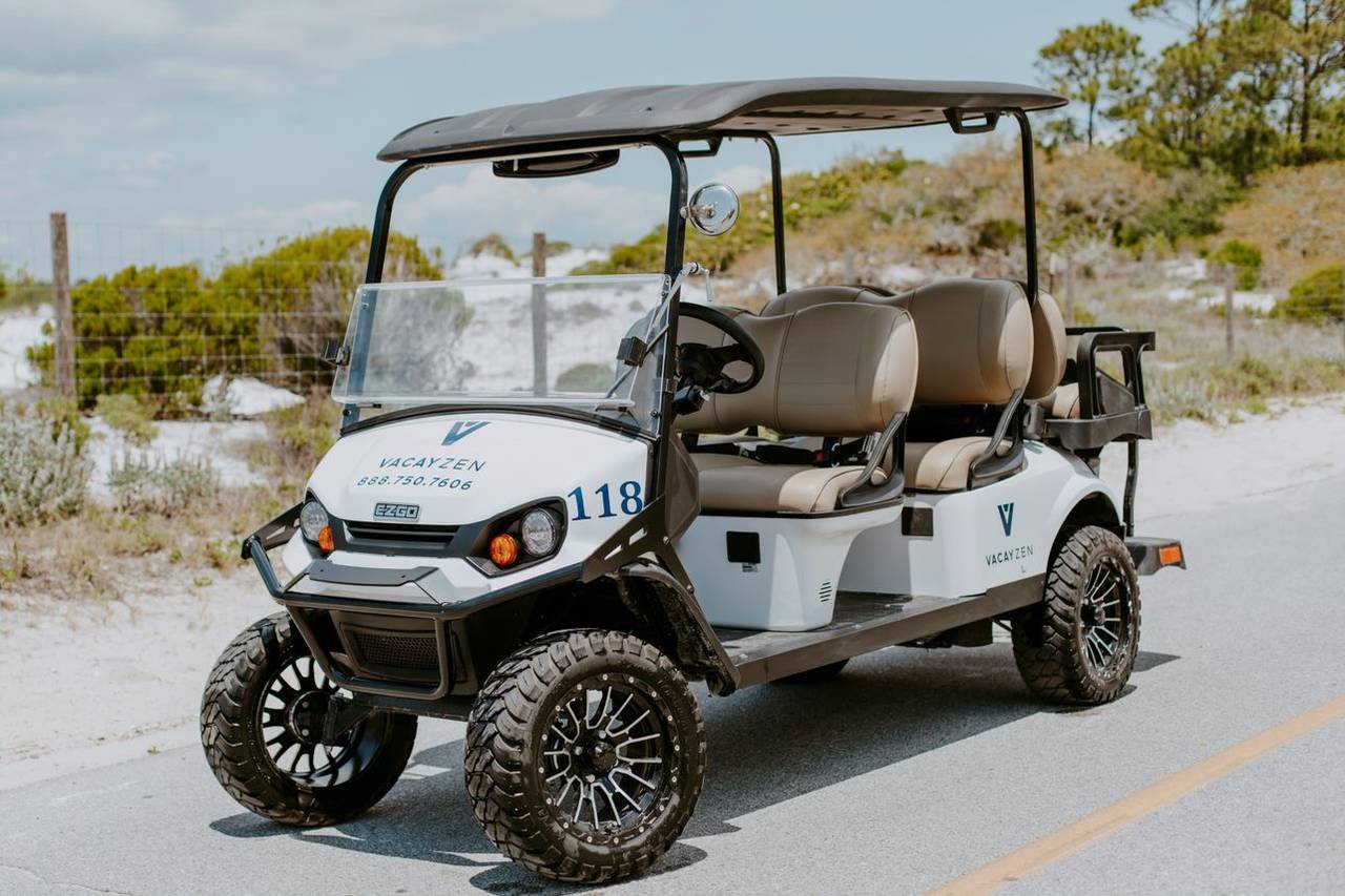 Complimentary Six-Seater Golf Cart Complimentary Six-Seater Golf Cart