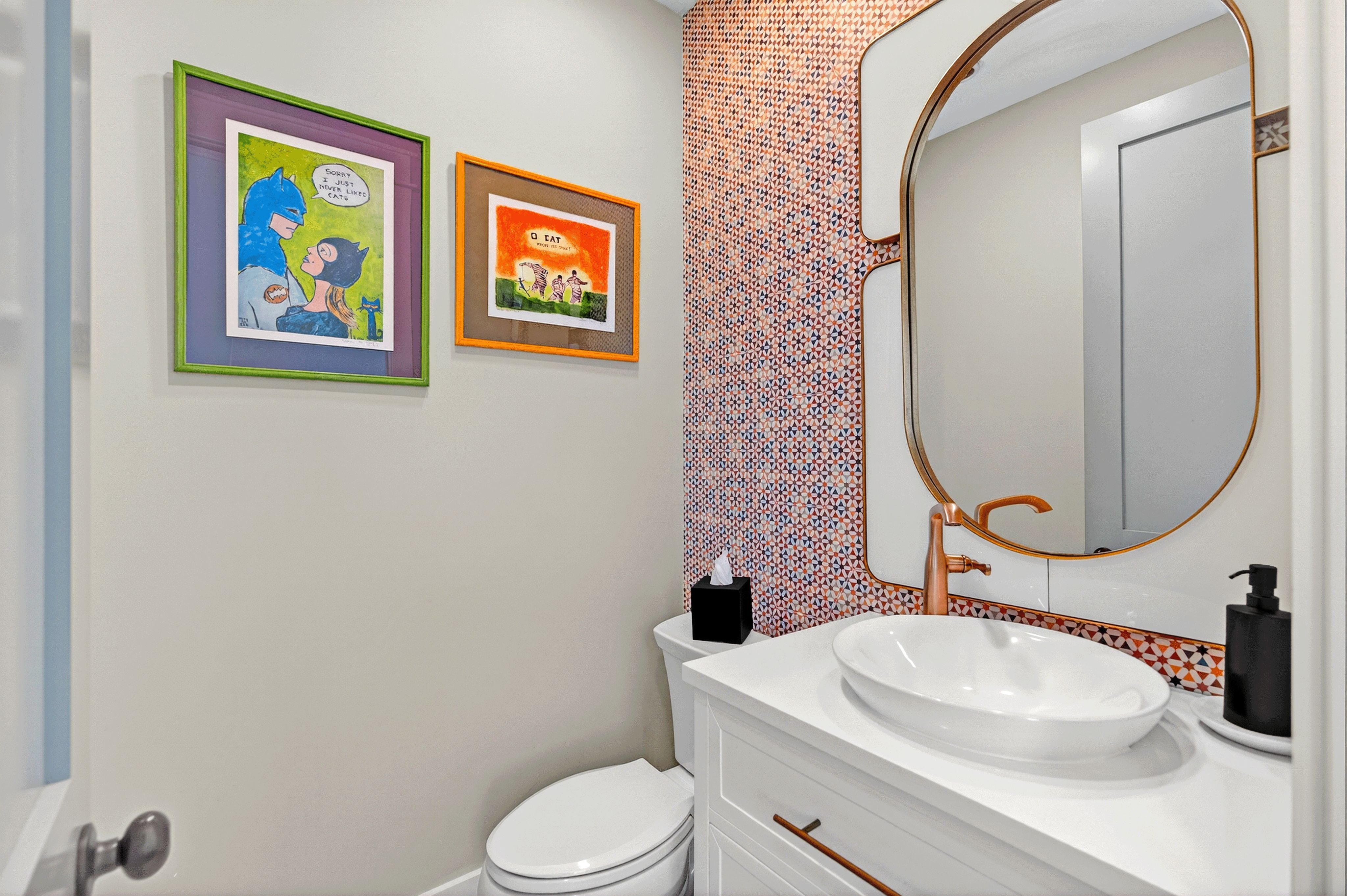 2nd Floor - Half Bathroom