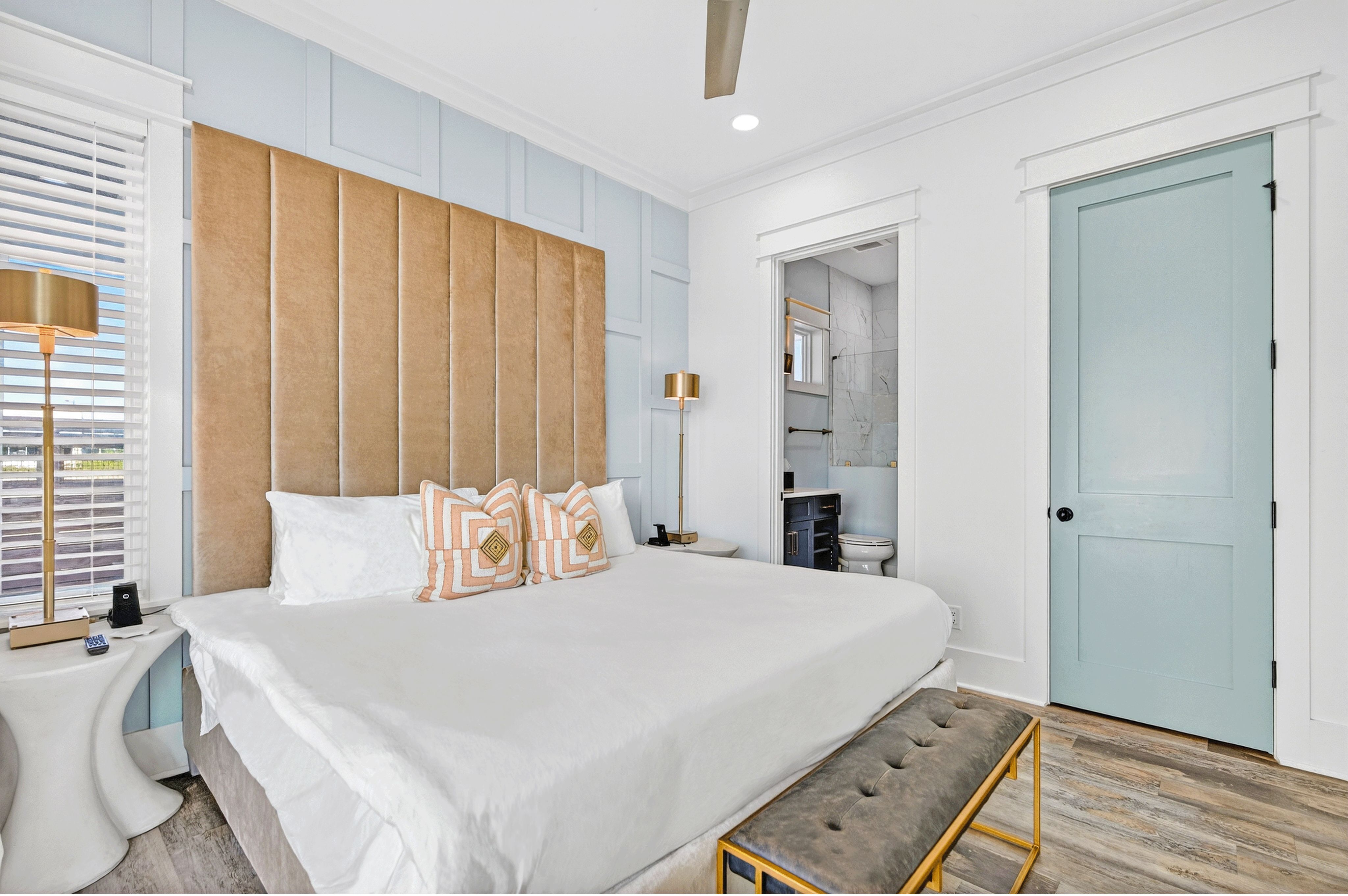 1st Floor - King Bed with direct deck access