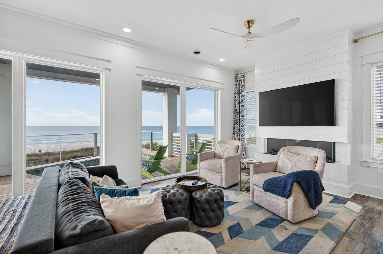 2nd Floor - Living area with ocean views 2nd Floor - Living area with ocean views