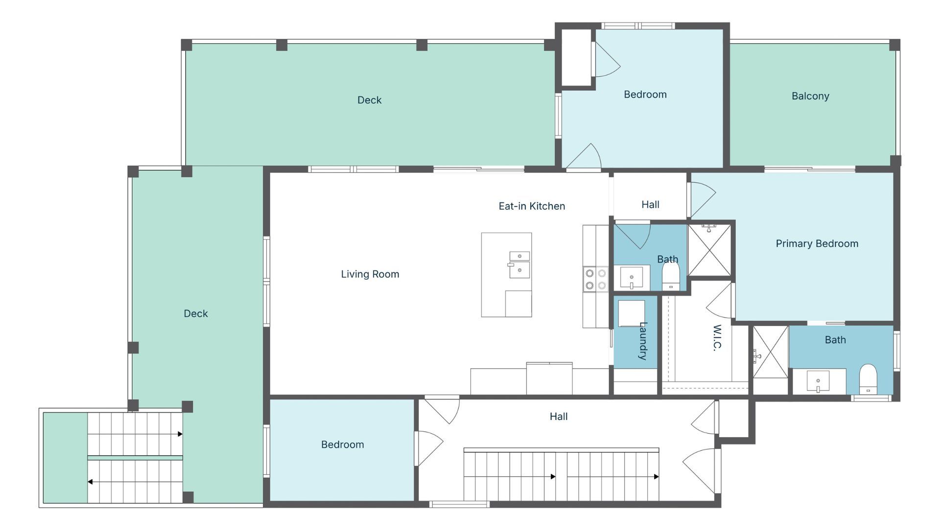 Seas the Day on 30A - 2nd Floor 