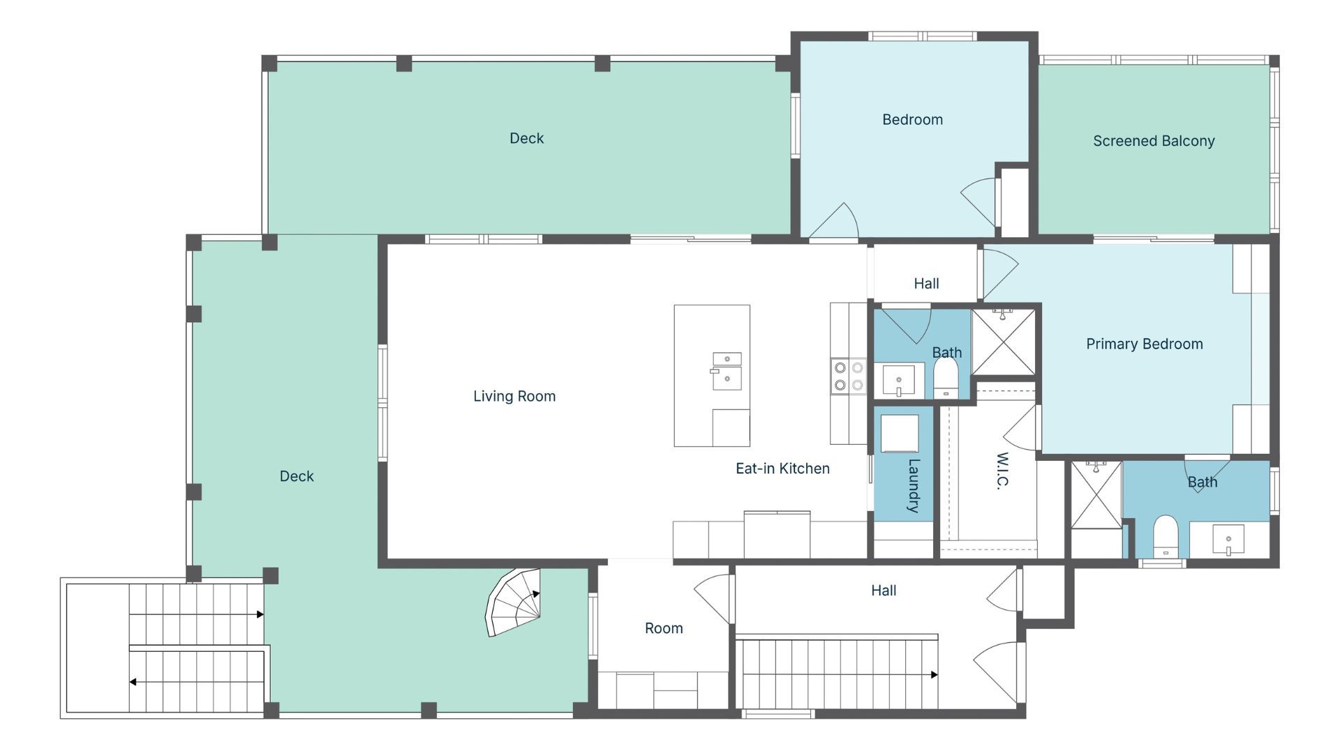 Seas the Day on 30A - All Floors