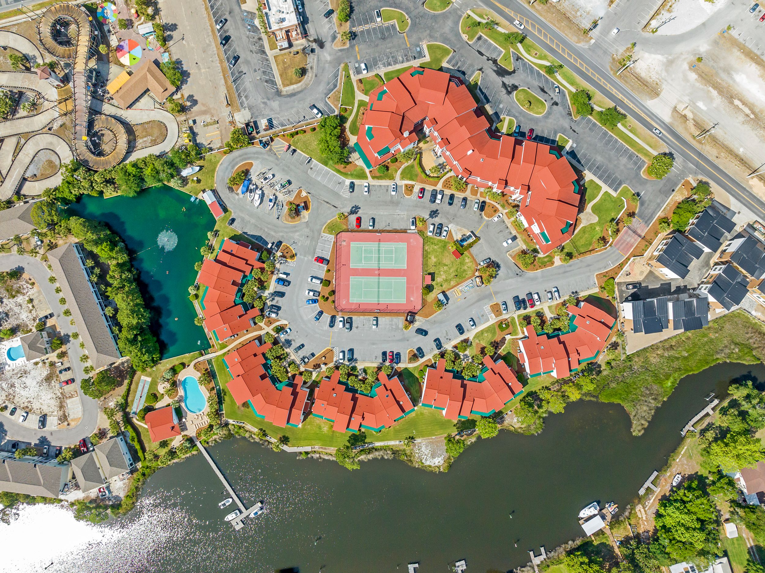 St Thomas Square - Aerial Shot