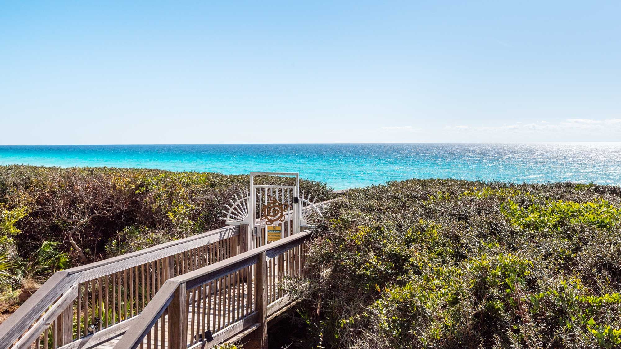 Camelot - Views of the Gulf and the Private deeded beach access