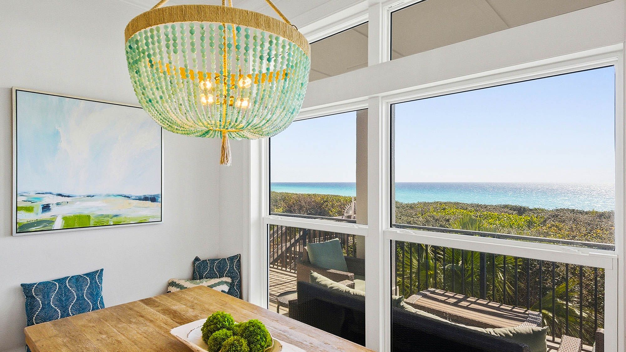 Camelot - Gulf views from the dining area