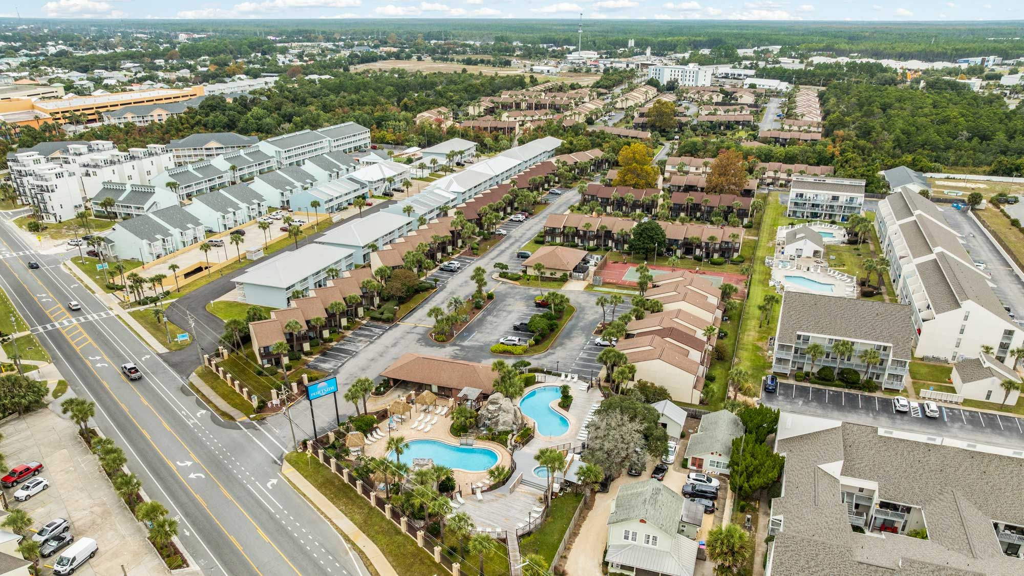 Portside Resort Aerial Shots