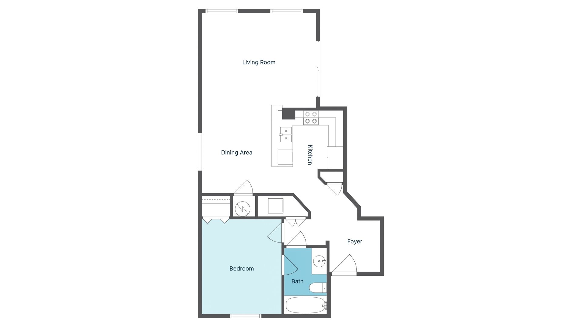 Tidewater 2218 - Floor Plan
