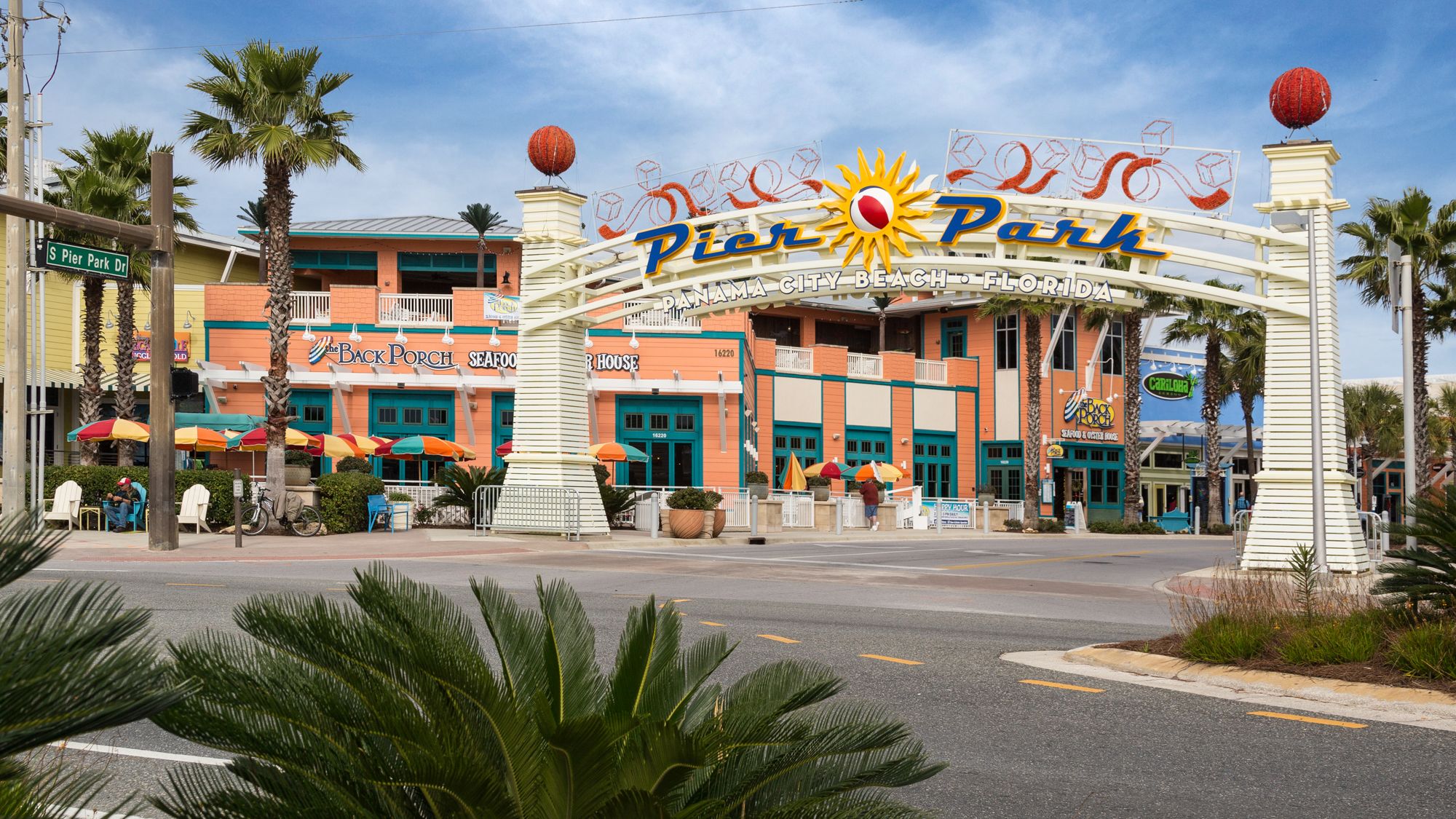 Pier Park Grounds and Amenities