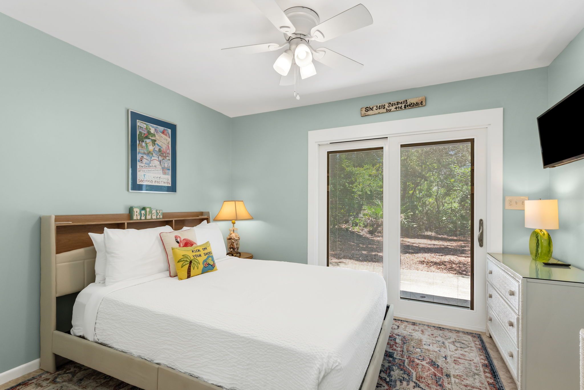 Treehouse By The Sea - Primary Bedroom