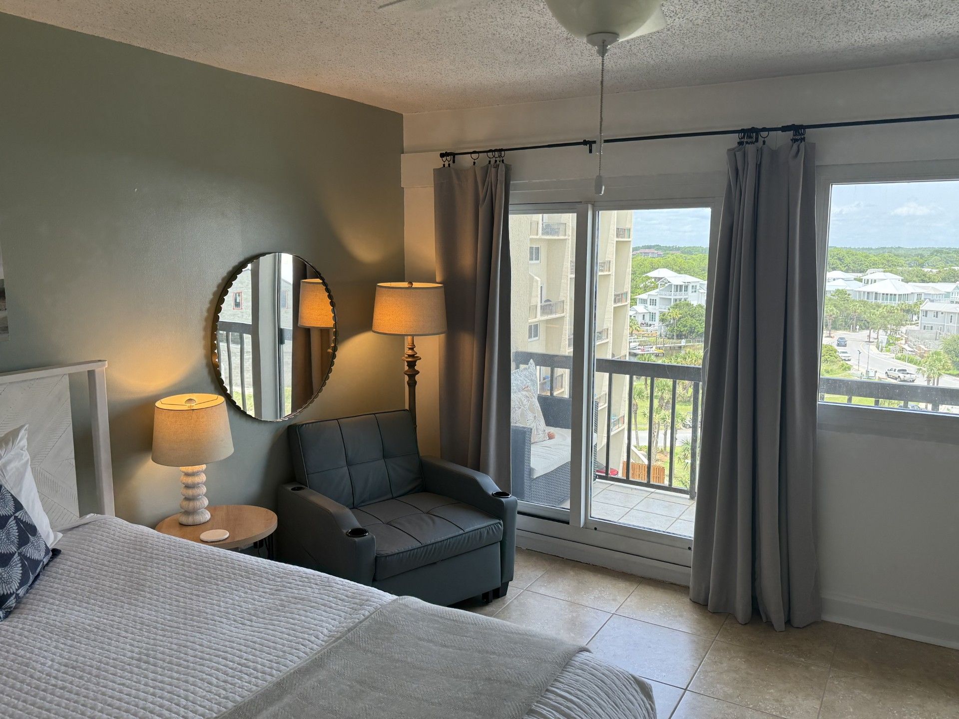 2nd Level - Master bedroom w/ private balcony