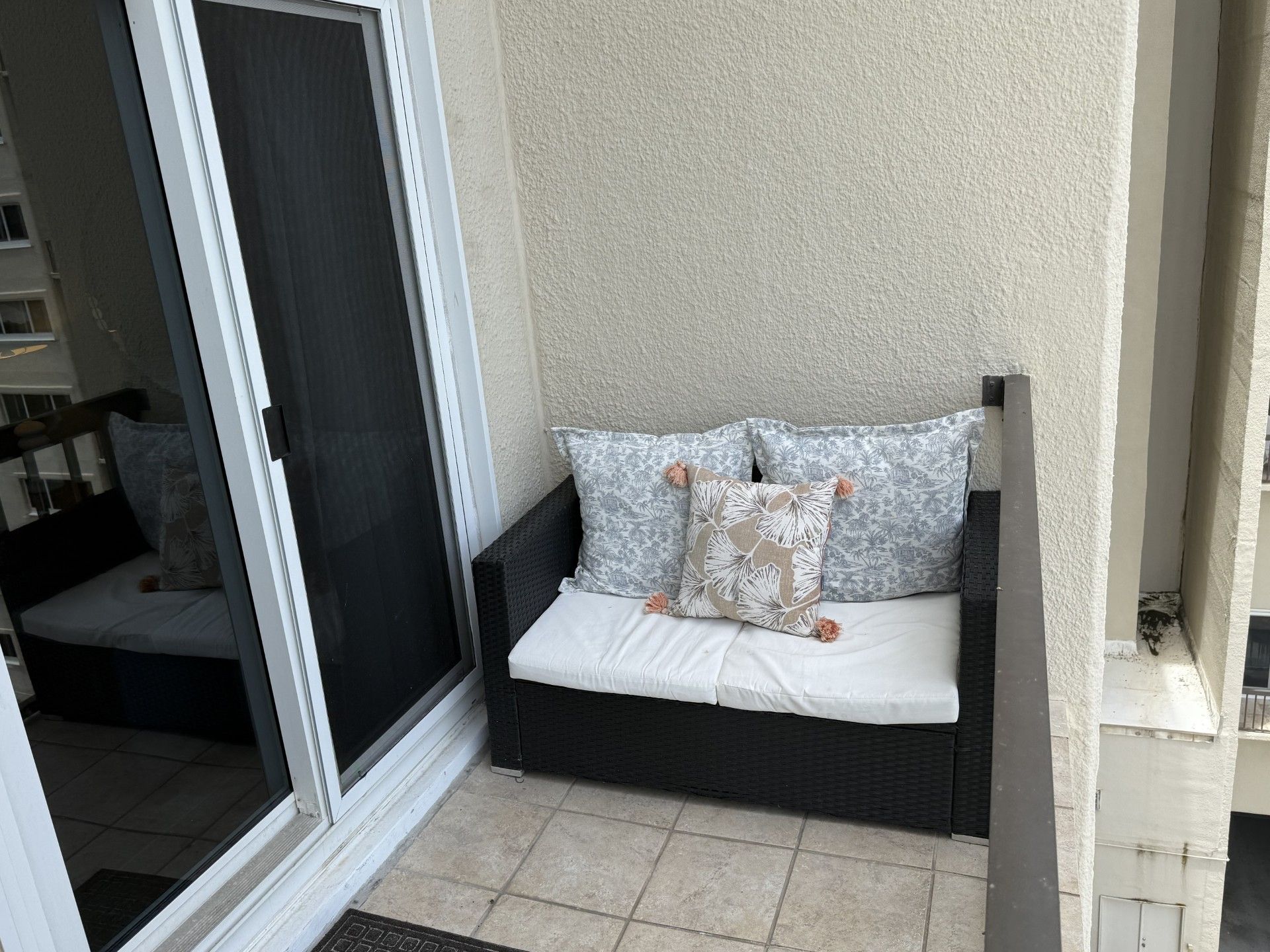 2nd Level - Master bedroom's private balcony