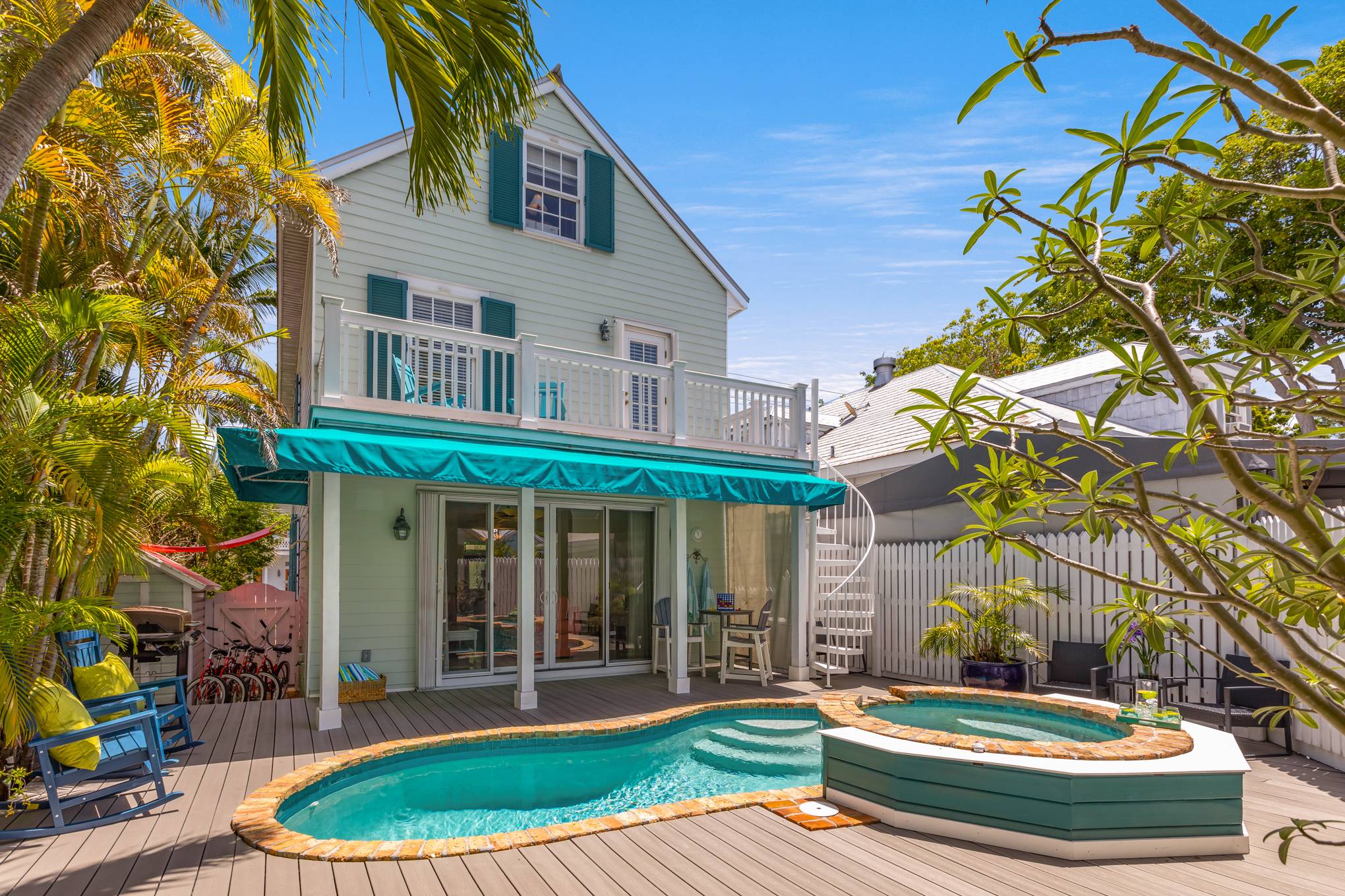 Three Story Grandeur | Elegant Casa Marina Home with Heated Pool | Best of Key  West Rentals, image size:2040x1360