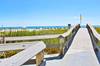 Walking to Beach