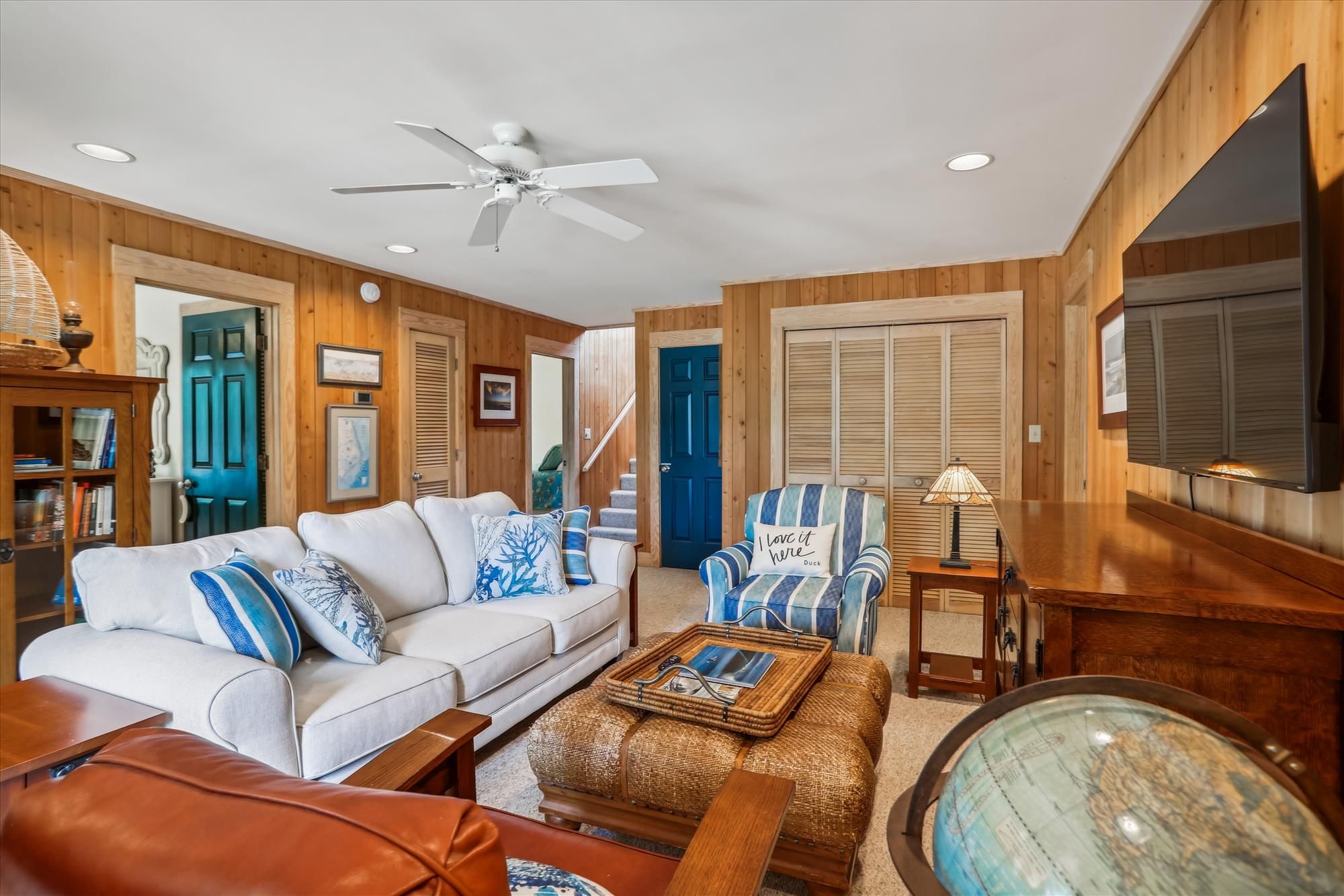 Mid-level Family Room