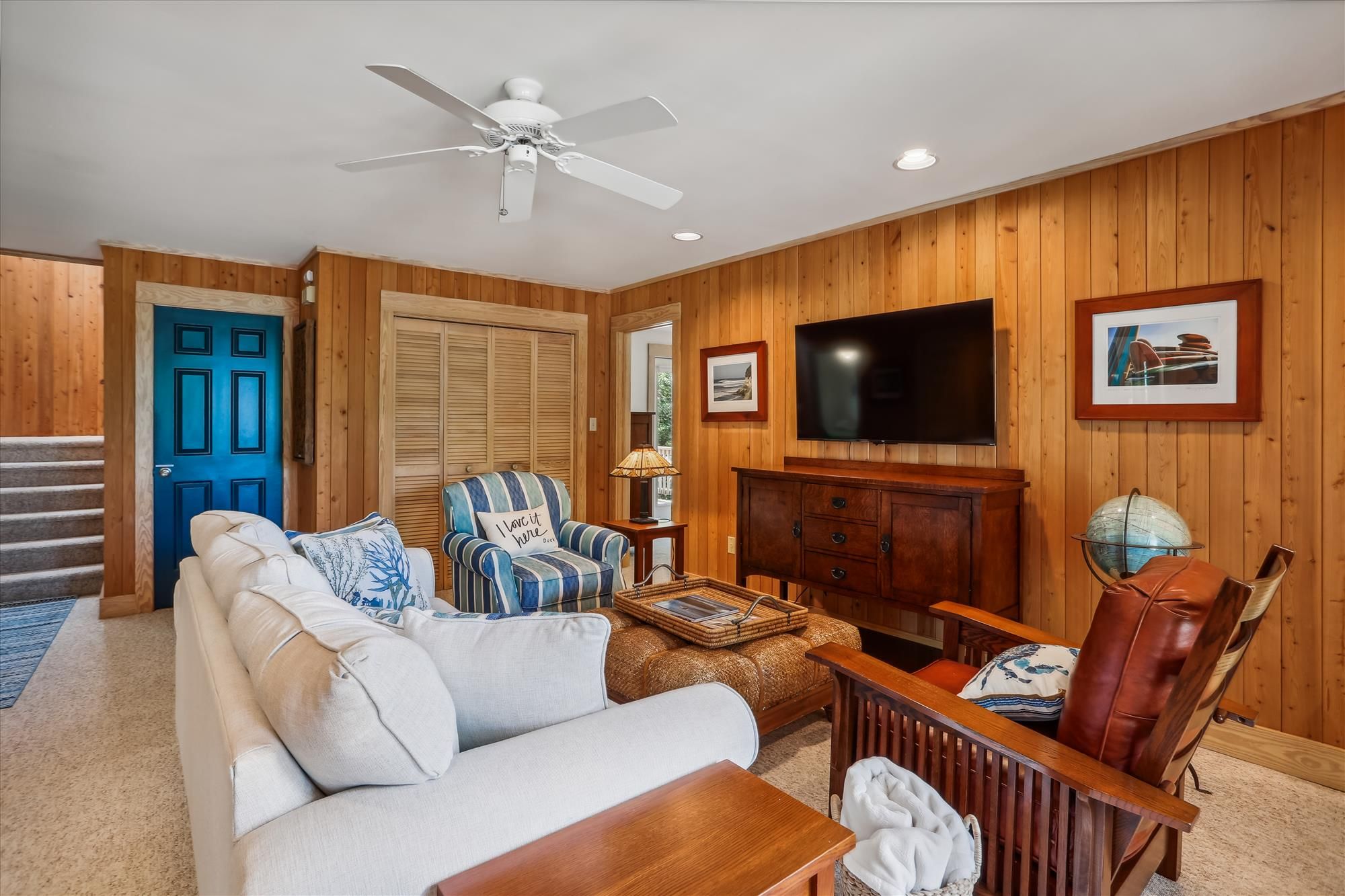 Mid-level Family Room