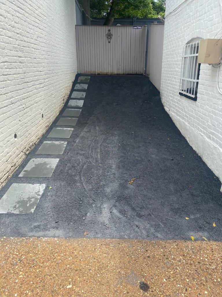 path to back yard