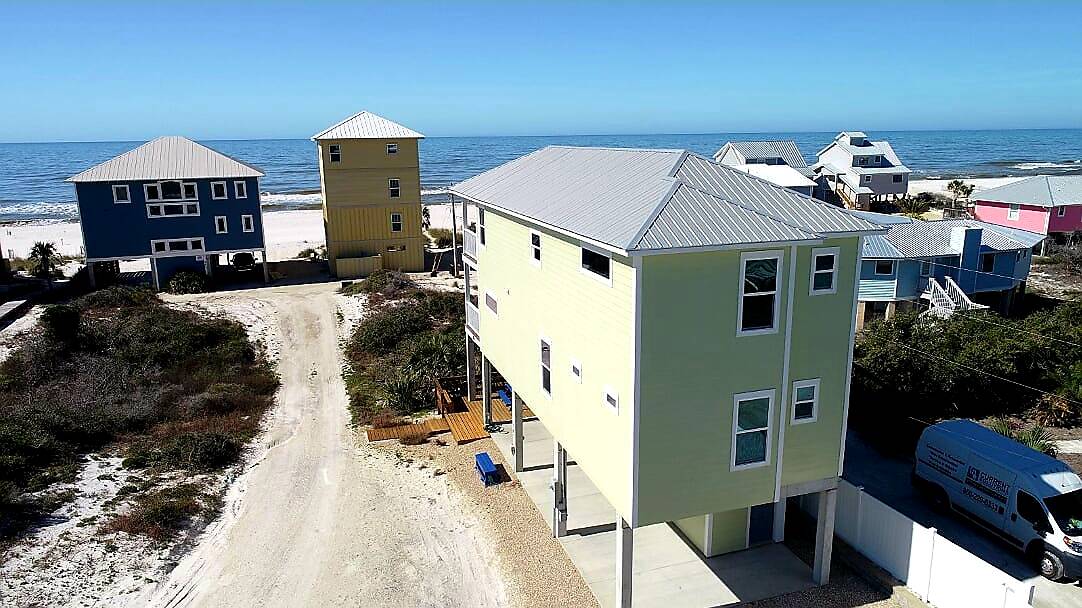 Beach Hop Cape San Blas Vacation Home Coastal Joe Vacation Rentals