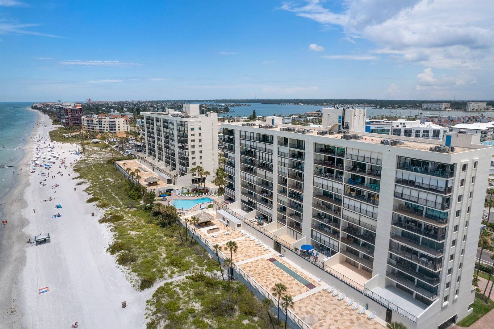 Back of Ocean Sands Condos