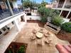 Second floor shared balcony overlooking private courtyard